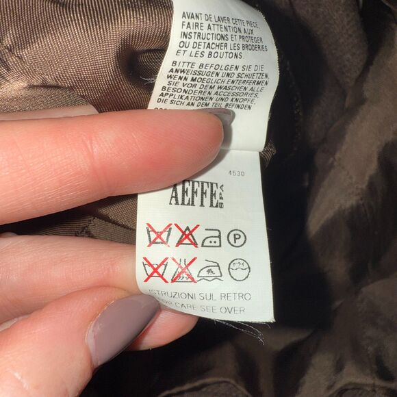 Moschino CheapandChic Wool Military Blazer - Brown 6 - Picture 9 of 9